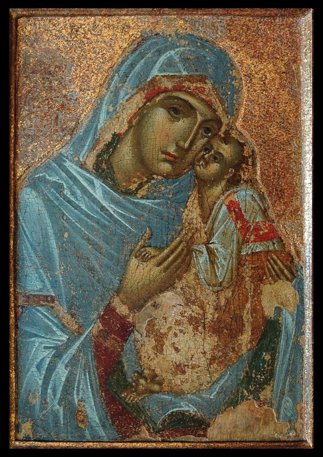 Ikona Matki Bożej z Dzieciątkiem z Kościoła świętego Andrzeja w Krakowie u Sióstr Klarysek